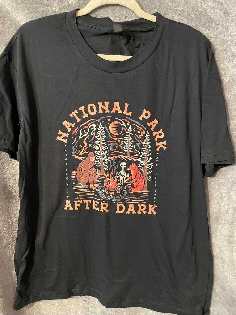 National Park After Dark Graphic Tee - Black